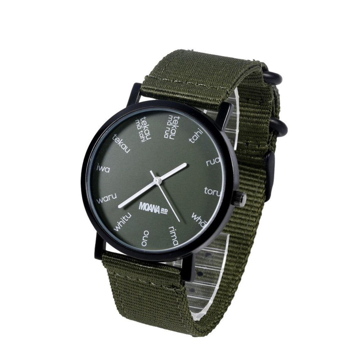 Te Reo Maori Watch Olive