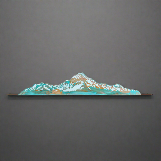 Aoraki / Mt Cook - Large Winter Stencil