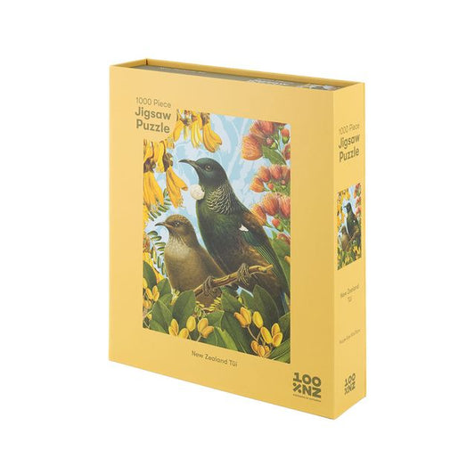 Jigsaw Puzzle - Botanical Tui
