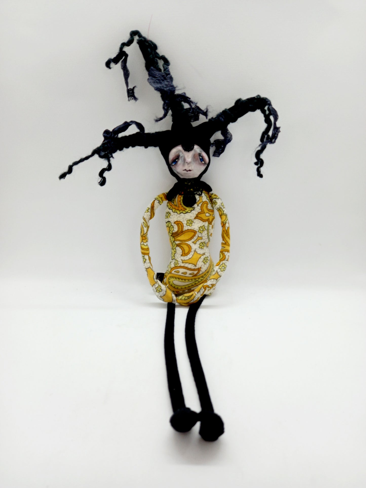 Marionette with Orange Paisley Torso