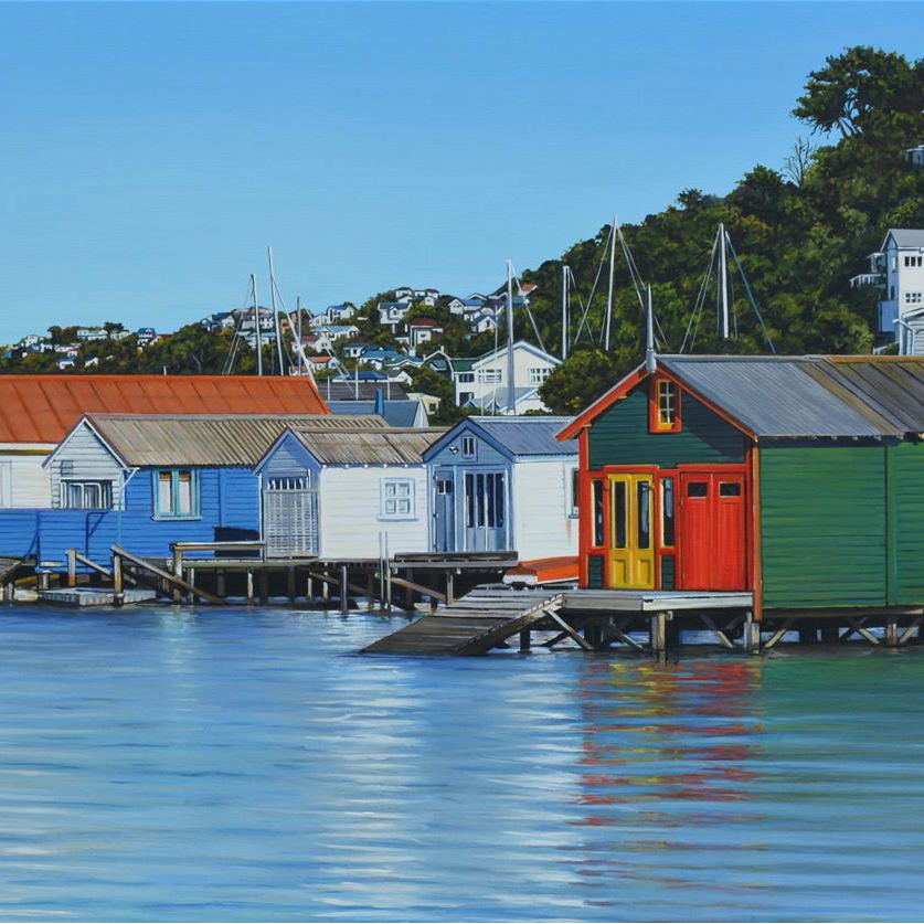 Evans Bay Boatsheds