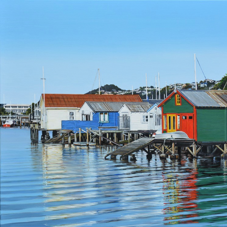 Evans Bay Reflections