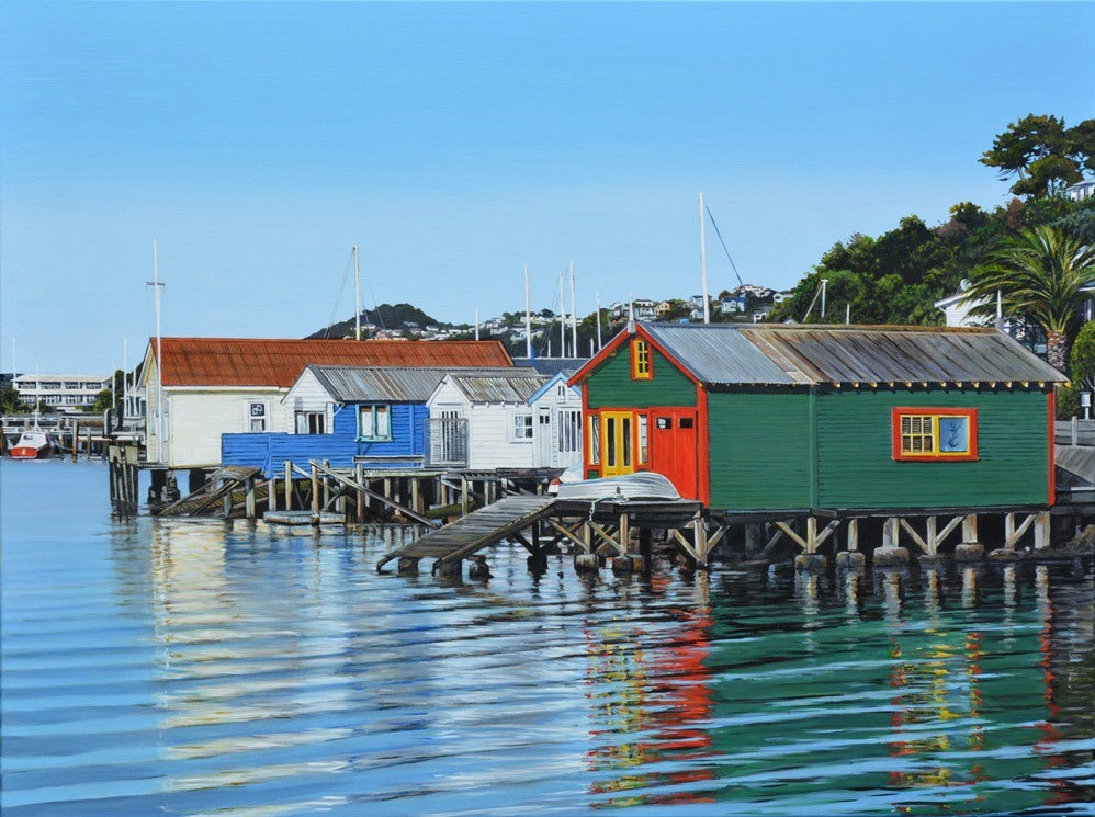 Evans Bay Reflections