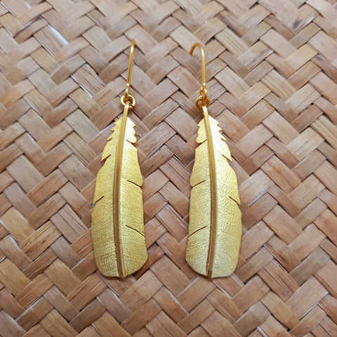 Huia Earrings Gold