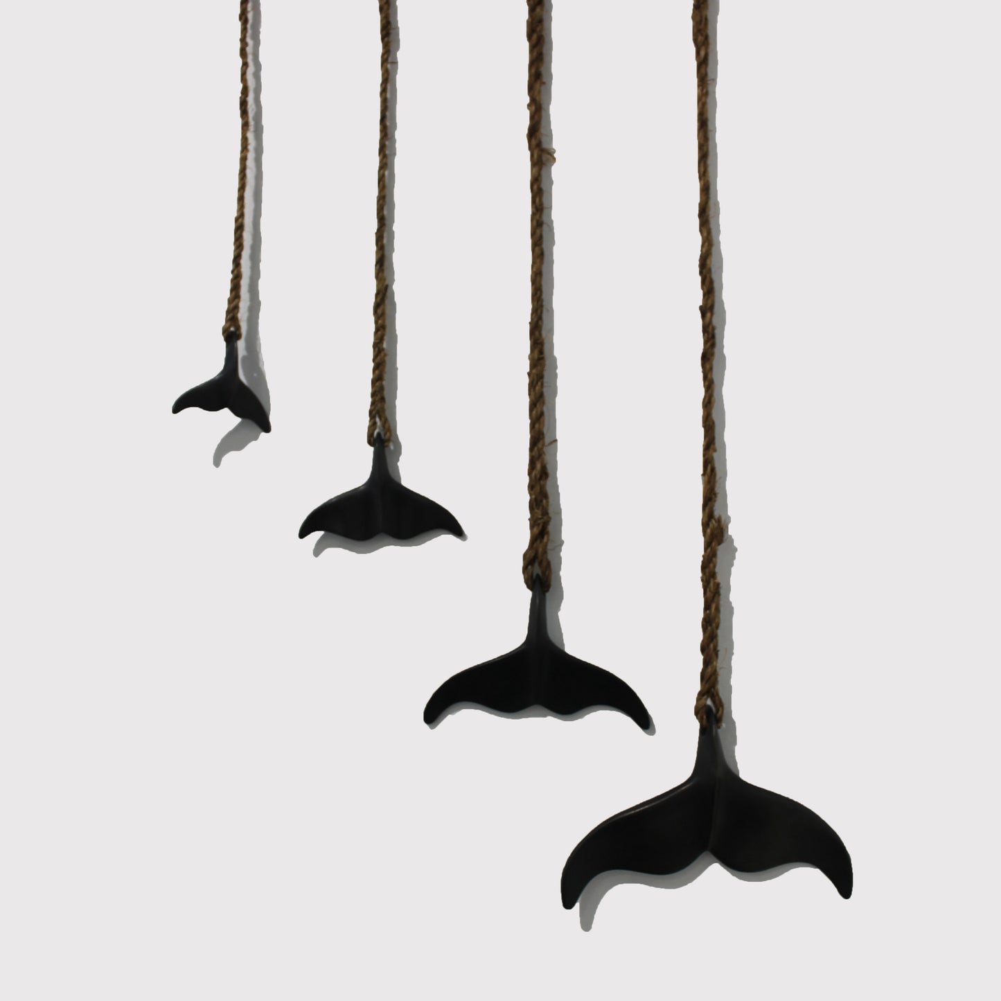 Whale Tail - Hanging Bronze