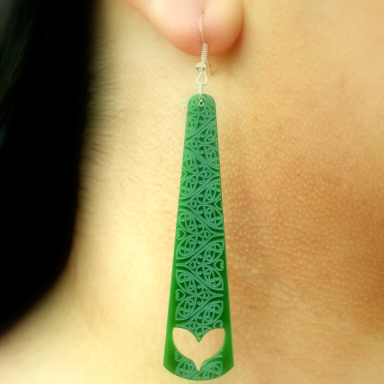 Whale deals tail earrings