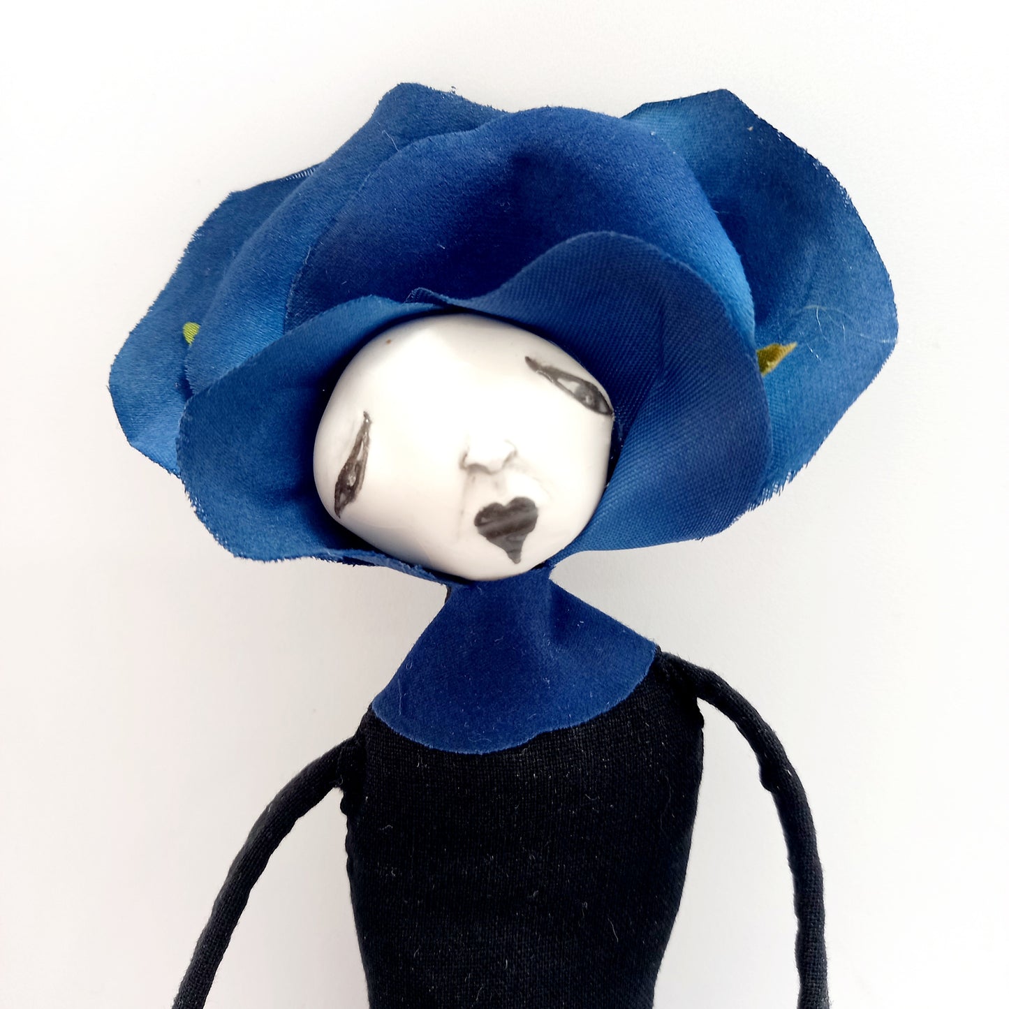 Blue Flower Doll
