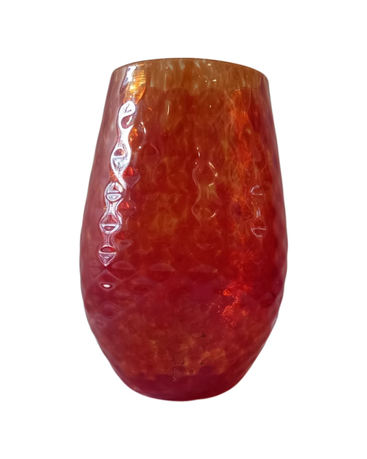 Stemless Dimpled Wine Glass